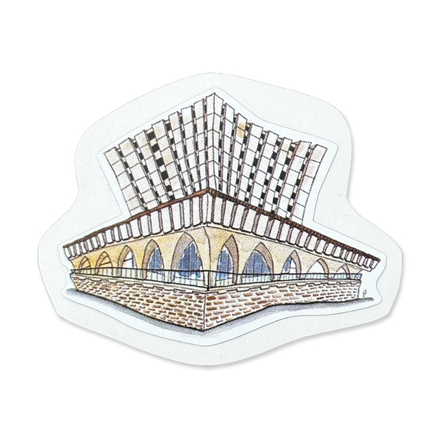 Picture of UWaterloo Building Stickers Type: Dana Porter