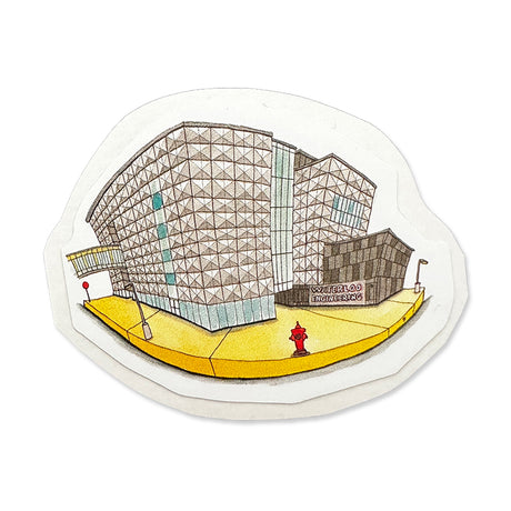 Picture of UWaterloo Building Stickers Type: E7