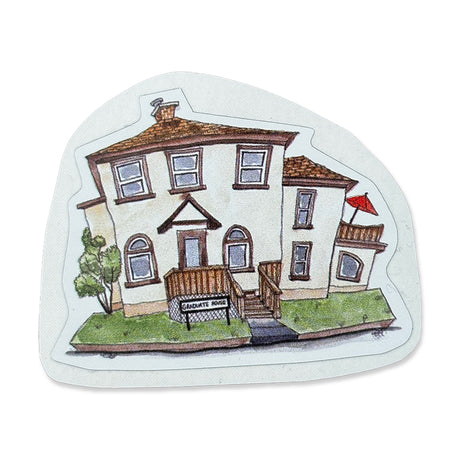 Picture of UWaterloo Building Stickers Type: Grad House