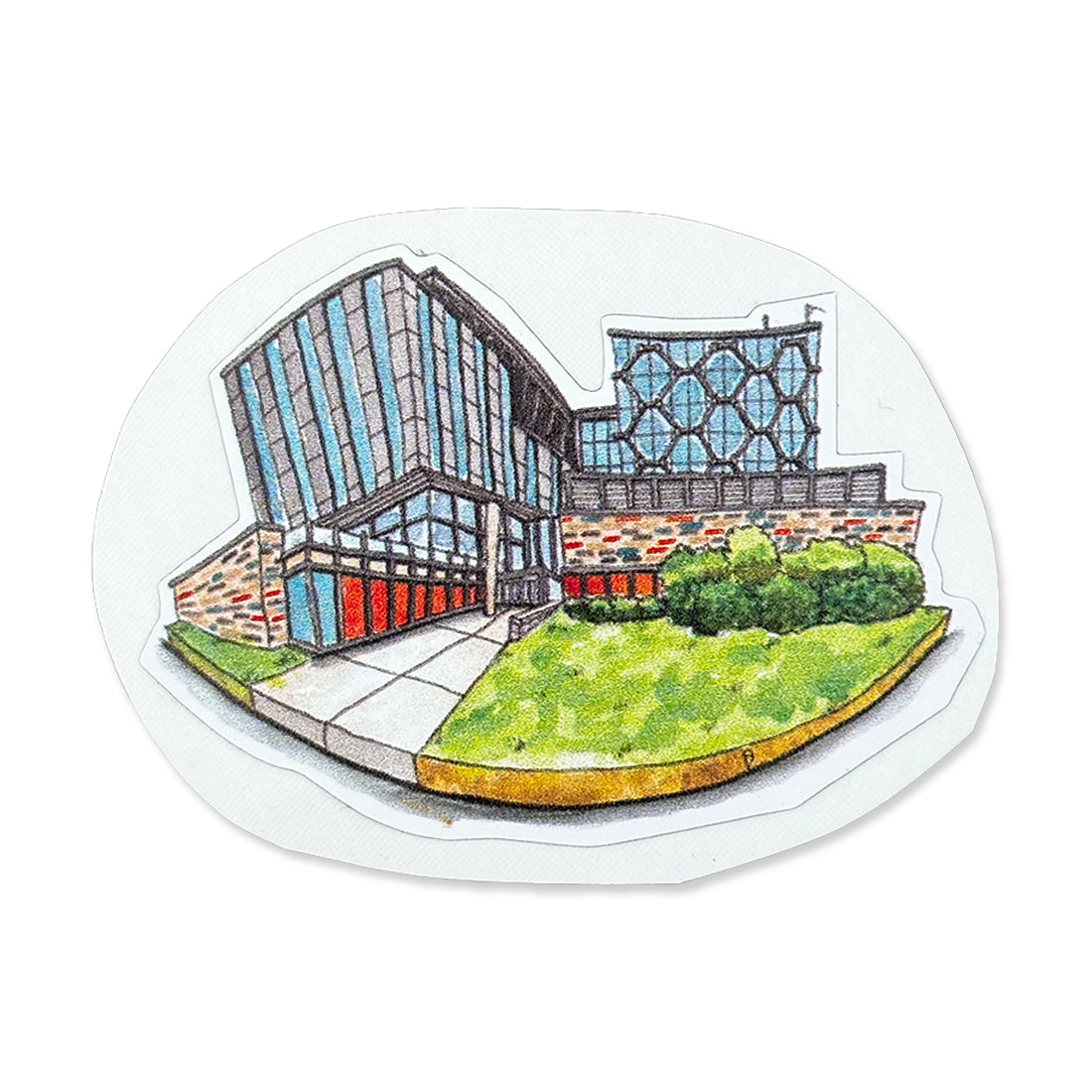 Picture of UWaterloo Building Stickers - QuantumNano