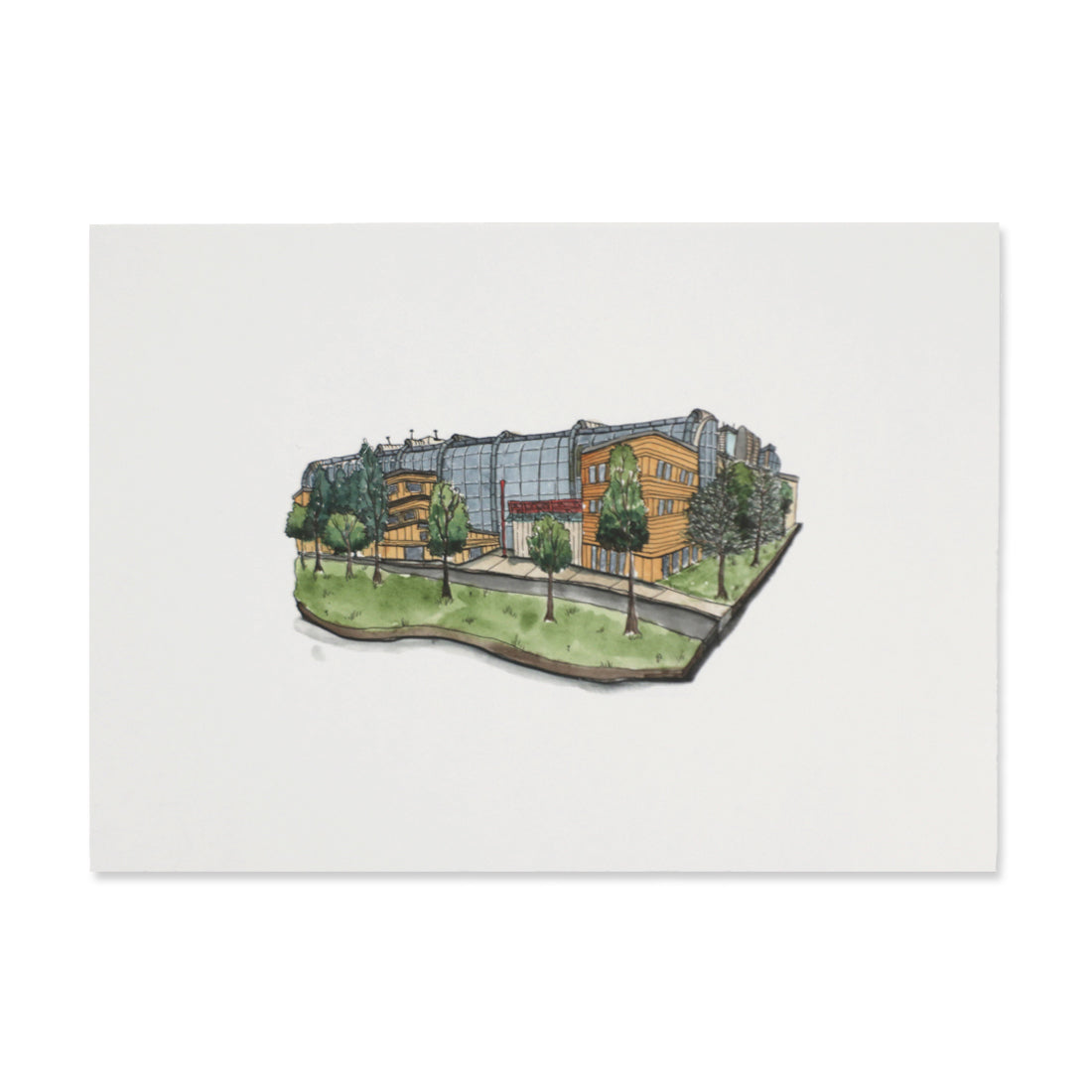 Picture of UWaterloo Building Prints - DavisCentre