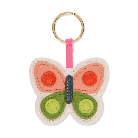 Picture of Faux Leather Keyring - Butterfly