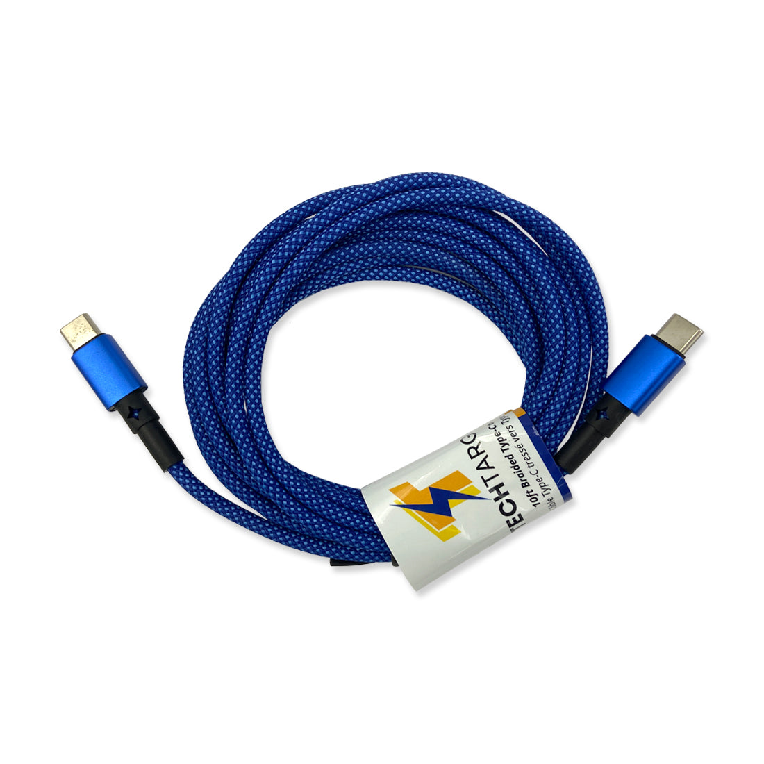 Picture of TechBasic 10 ft USB-C to USB-C Cable