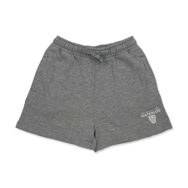 Picture of UWaterloo Fitted Shorts - Grey