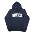 Picture of UWaterloo Soft Fleece Hoodie Colour: Dark Blue
