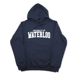 Picture of UWaterloo Soft Fleece Hoodie Colour: Dark Blue