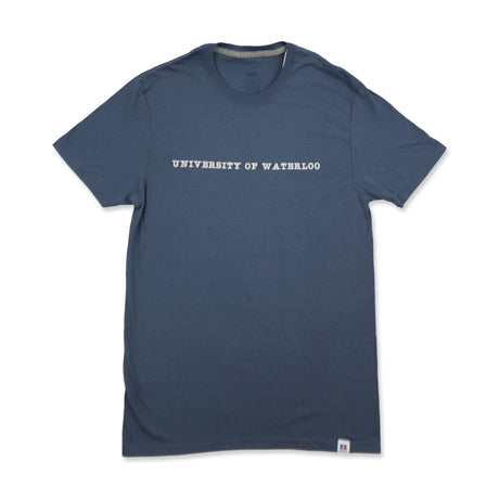 Picture of UWaterloo Type Tee - Light Blue
