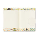 Picture of Midori B6 YURU LOG Notebook - CatPatterns