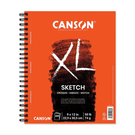 Picture of Canson XL Sketch Pad 9x12 - Orange