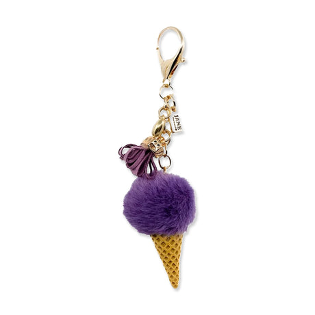 Picture of Plush Ice Cream Charm - Purple
