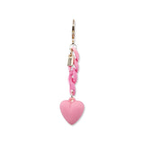 Picture of Heart on Chain Charm - Pink