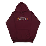Picture of UWaterloo Maple Hoodie Colour: Red