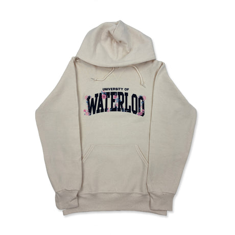 Picture of UWaterloo Spring Flower Hoodie - Light Brown