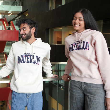 Picture of UWaterloo Spring Flower Hoodie - Pink