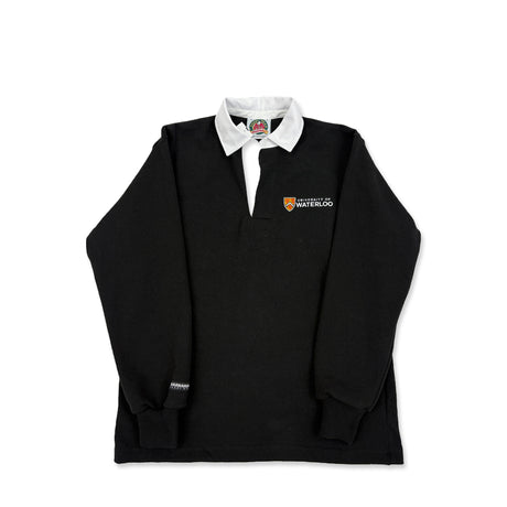 Picture of UWaterloo Collegiate Rugby Shirt - Black