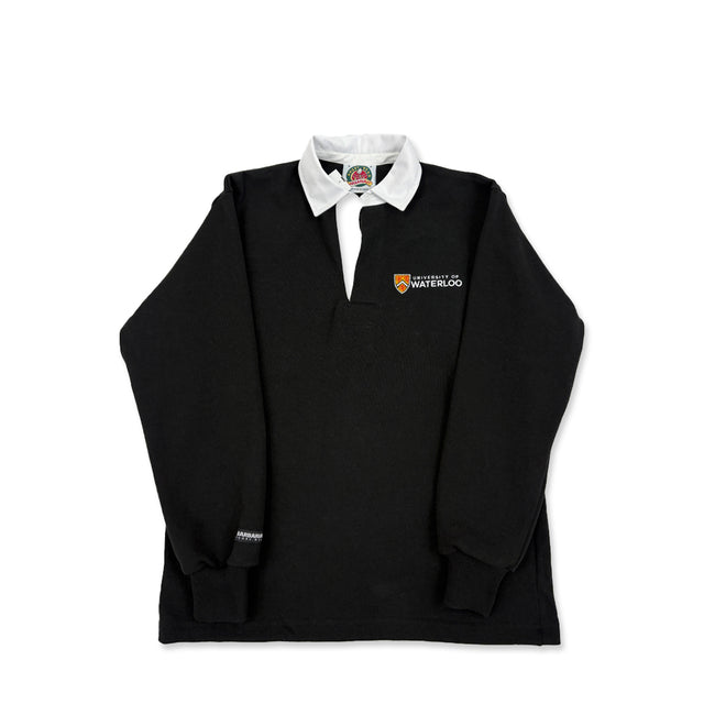 Picture of UWaterloo Collegiate Rugby Shirt - Black
