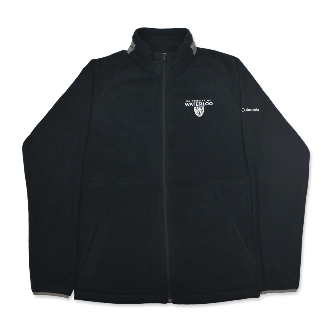 Picture of UWaterloo Columbia Everest Ridge Fleece Full Zip Jacket - Black
