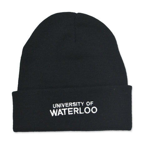 Picture of UWaterloo Cuffed Toque - Black