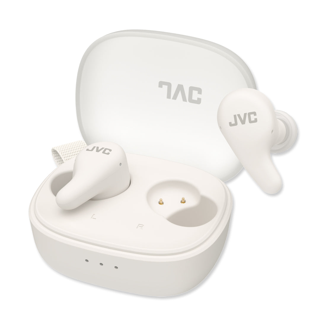 Picture of JVC Gumy Premium True Wireless Active Noise Cancelling Earbuds - CoconutWhite