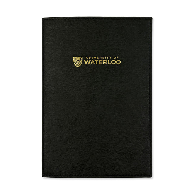 Picture of UWaterloo Lined Notebook - Black