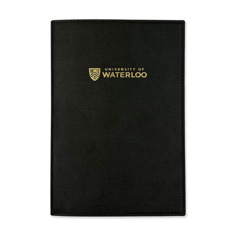 Picture of UWaterloo Lined Notebook - Black