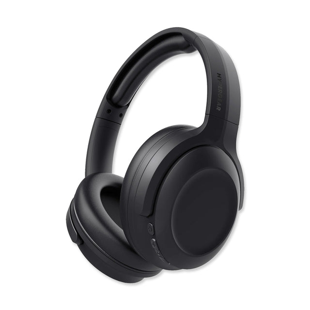 Picture of HyperGear Stealth2 Active Noise Cancelling Bluetooth Headphones - Dark Grey