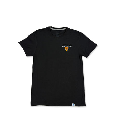 Picture of UWaterloo Embroidered Crested Tee - Black