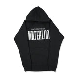 Picture of UWaterloo Essentials Twill Hoodie - Black