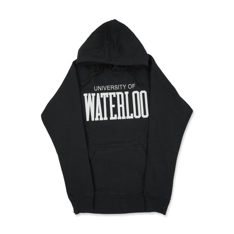 Picture of UWaterloo Essentials Twill Hoodie - Black