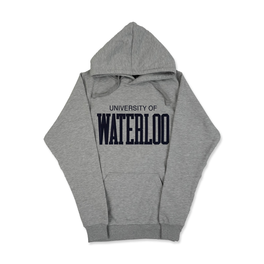 Picture of UWaterloo Essentials Twill Hoodie - Grey