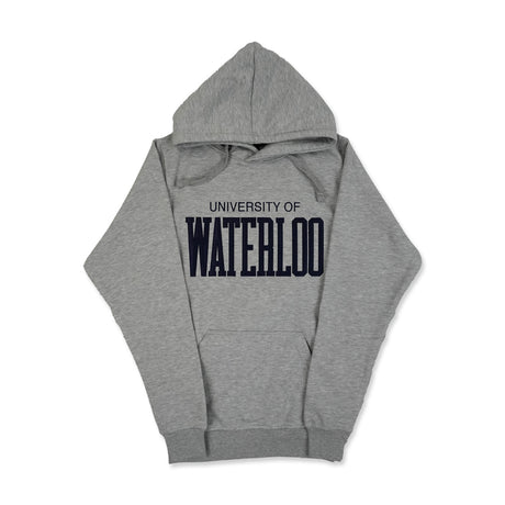 Picture of UWaterloo Essentials Twill Hoodie - Grey
