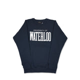 Picture of UWaterloo Essentials Twill Crewneck - Dark Blue