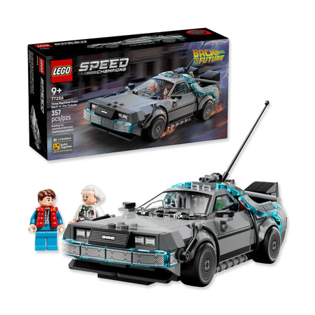 Picture of LEGO Time Machine from Back to the Future