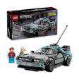 Picture of LEGO Time Machine from Back to the Future