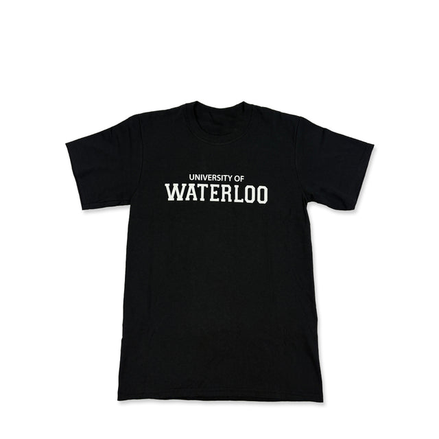 Picture of UWaterloo Glow in the Dark Tee - Black