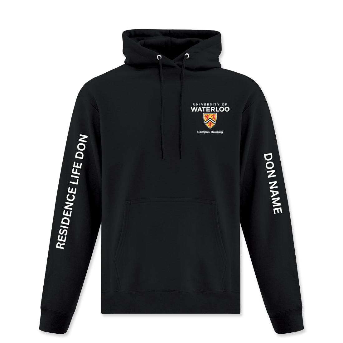 Picture of Campus Housing Residence Life Don Hoodie - Black