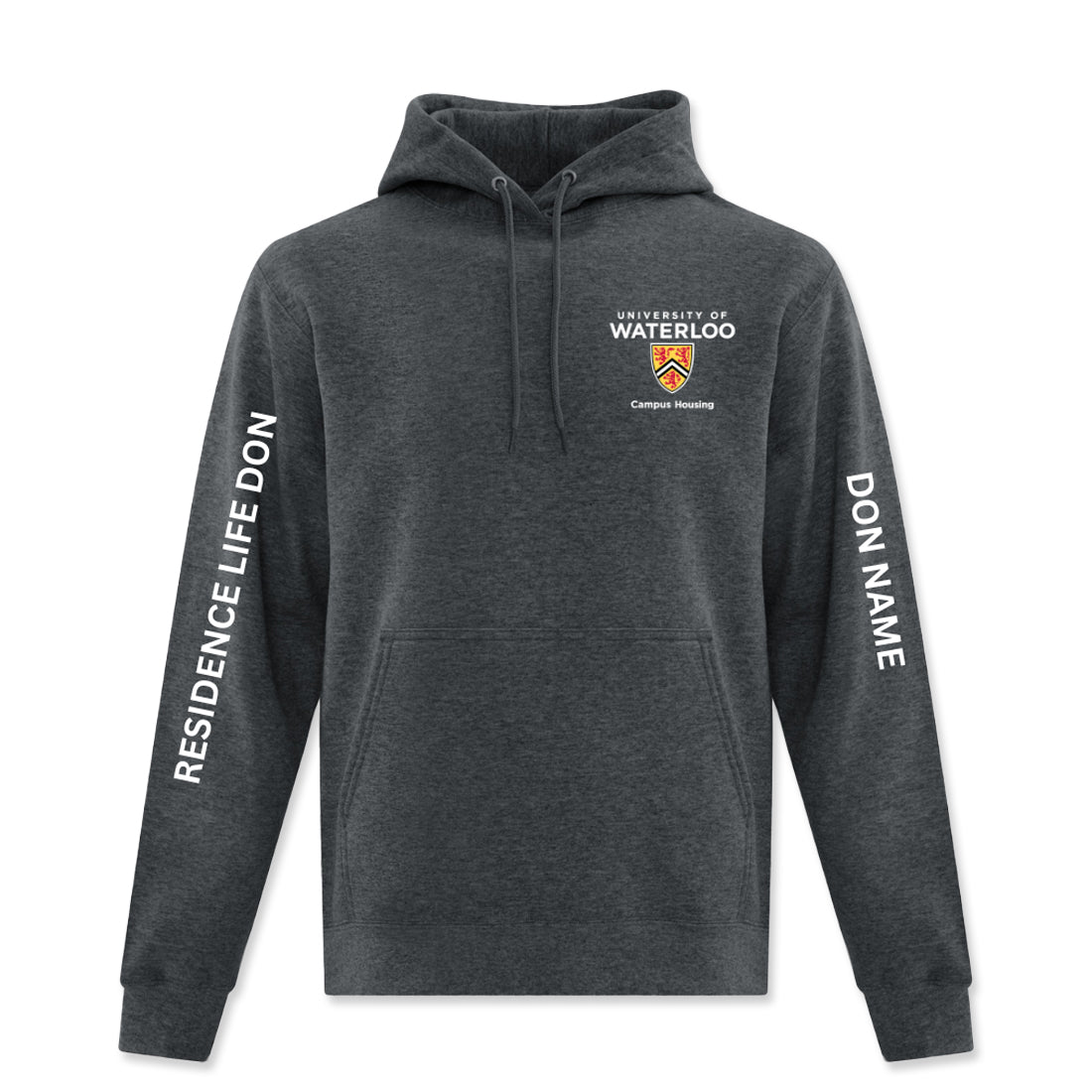 Picture of Campus Housing Residence Life Don Hoodie - Dark Grey
