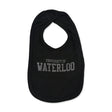 Picture of UWaterloo Baby Bib - Black