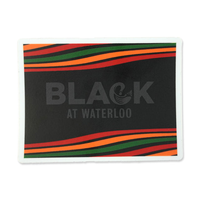 Picture of Black at Waterloo Sticker
