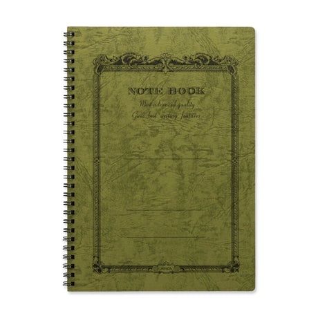 Picture of Apica C. D. Twin Ring Semi B5 Notebook - Olive