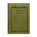 Picture of Apica C. D. Twin Ring Semi B5 Notebook - Olive