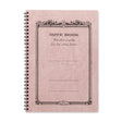 Picture of Apica C. D. Twin Ring Semi B5 Notebook - Peach