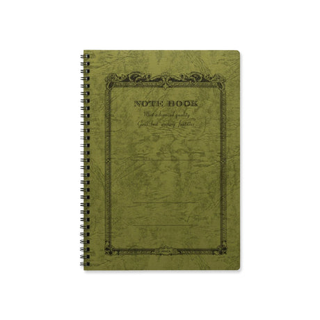 Picture of Apica C. D. Twin Ring A5 Notebook - Olive