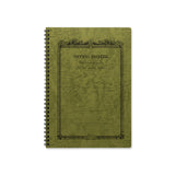 Picture of Apica C. D. Twin Ring A5 Notebook - Olive