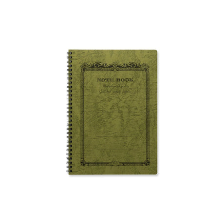 Picture of Apica C. D. Twin Ring A6 Notebook - Olive