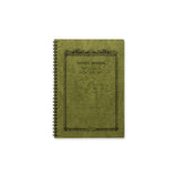 Picture of Apica C. D. Twin Ring A6 Notebook - Olive