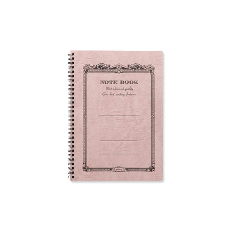Picture of Apica C. D. Twin Ring A6 Notebook - Peach