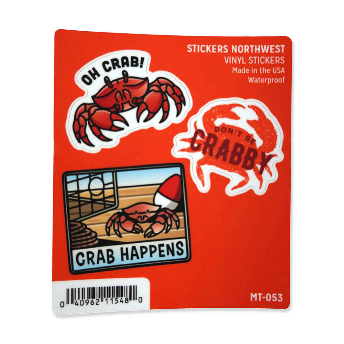 Picture of Mini Trio Stickers - Crab
