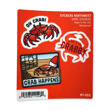Picture of Mini Trio Stickers - Crab