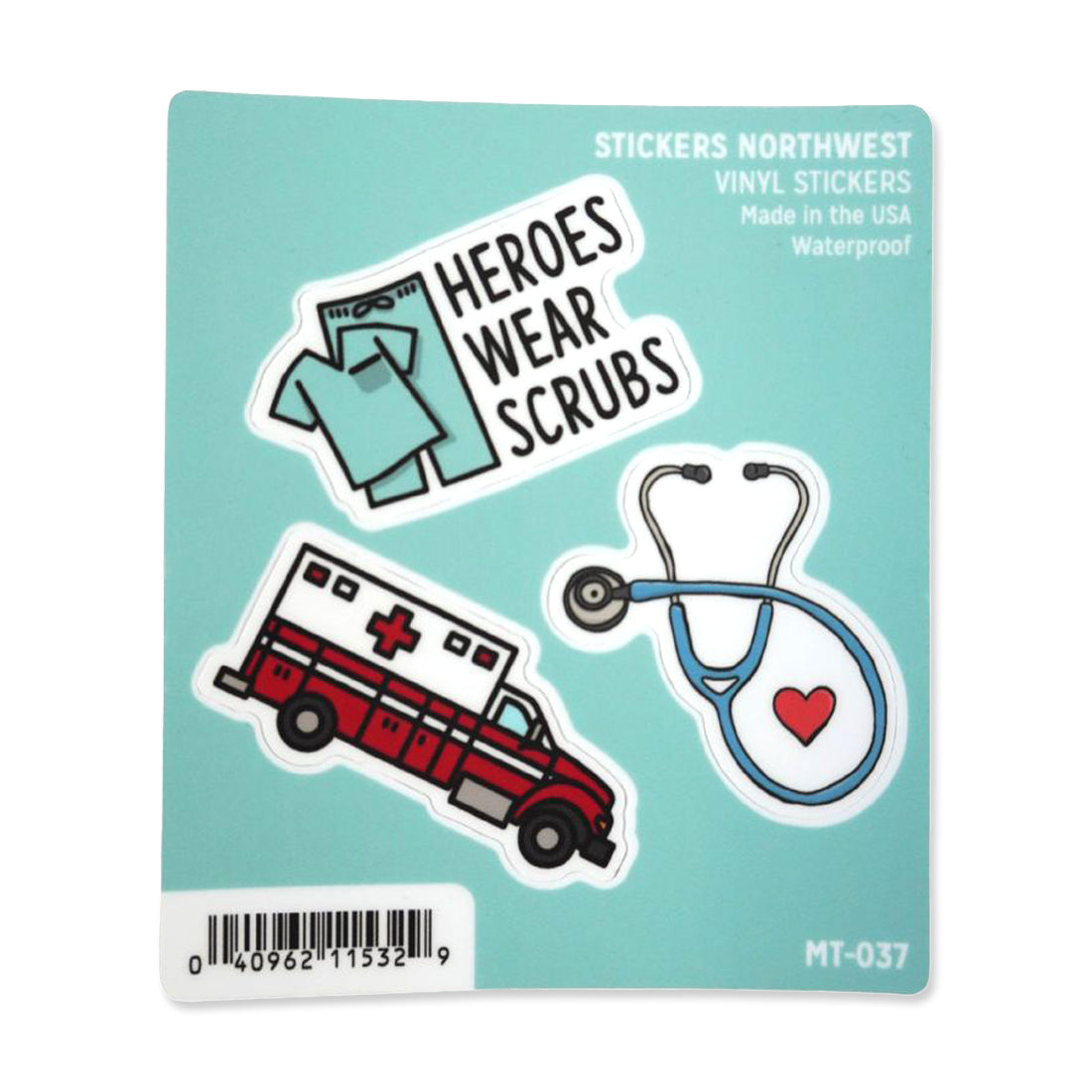 Picture of Mini Trio Stickers - Hospital